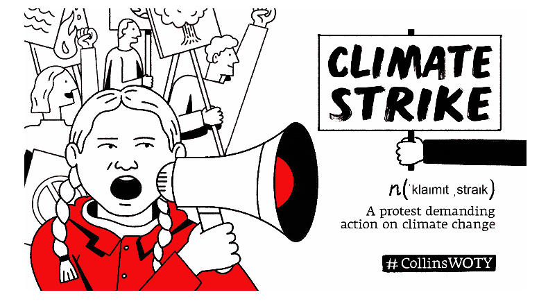 Climate strike i upcycling słowami roku 2019